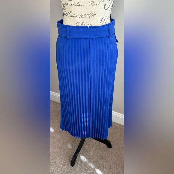 NWT Ann Taylor pleated midi skirt - Picture 2 of 4